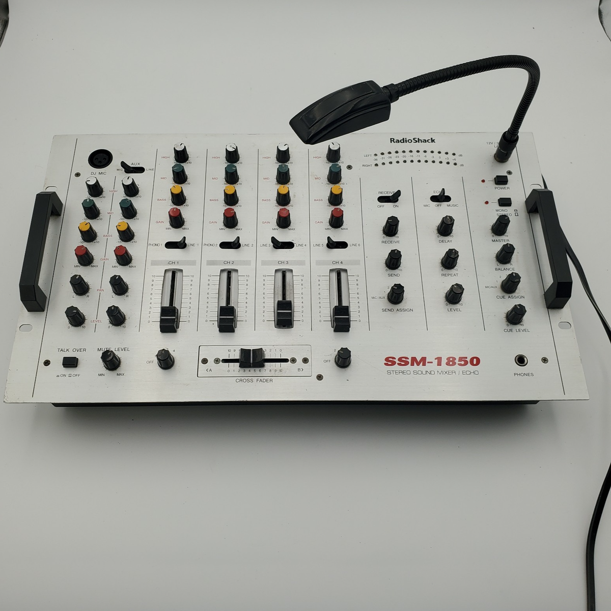 RadioShack SSM-1850 Stereo Sound Mixer / Echo - Power Tested | eBay