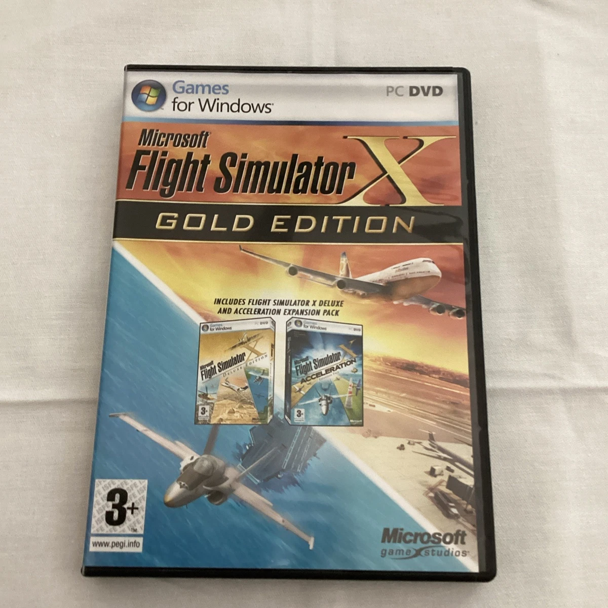 Microsoft Flight Simulator X Video Games with Expansion Pack for