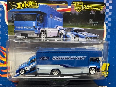 Hot Wheels Premium Team Transport 2025 ' Ford Capri GR5 & Fleet Flyer #88