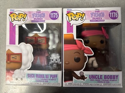2x Funko Pop! Disney Die stolze Familie #1175 Suga Mama & #1176 Onkel Bobby