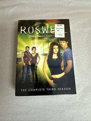 Roswell Complete Season 3 The Final Chapter- Disks TV Series Box Set DVD 