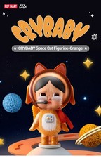 Authentic Crybaby Space Cat Figurine-orange Hot Cute Toy Gift