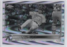 2022 Topps Chrome Sonic Black & White RayWave Refractor Drew Ellis #77 15kw