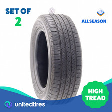 Set Of 2 Used 22560r17 Michelin Defender Th 99h - 832