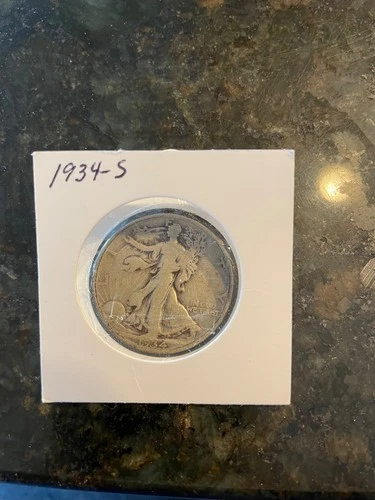 1934-S Walking Liberty Half Dollar