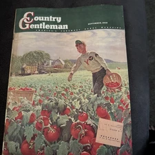 Country Gentleman Sept 1945 Farming vintage Advertising Collectible Prints