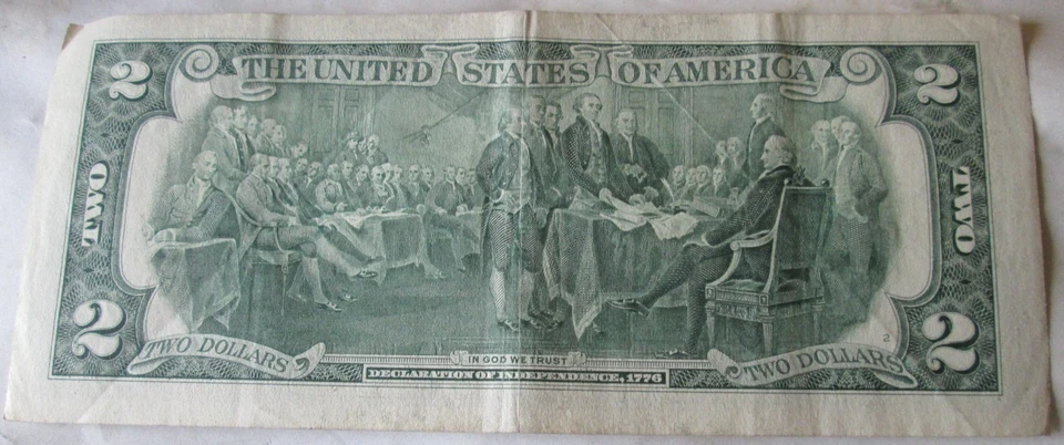 2009 $2 REPLACEMENT *STAR* NOTE, ONLY 512K PRINTED, DALLAS, TX. K00247170* CIRC. - Image 4 of 4