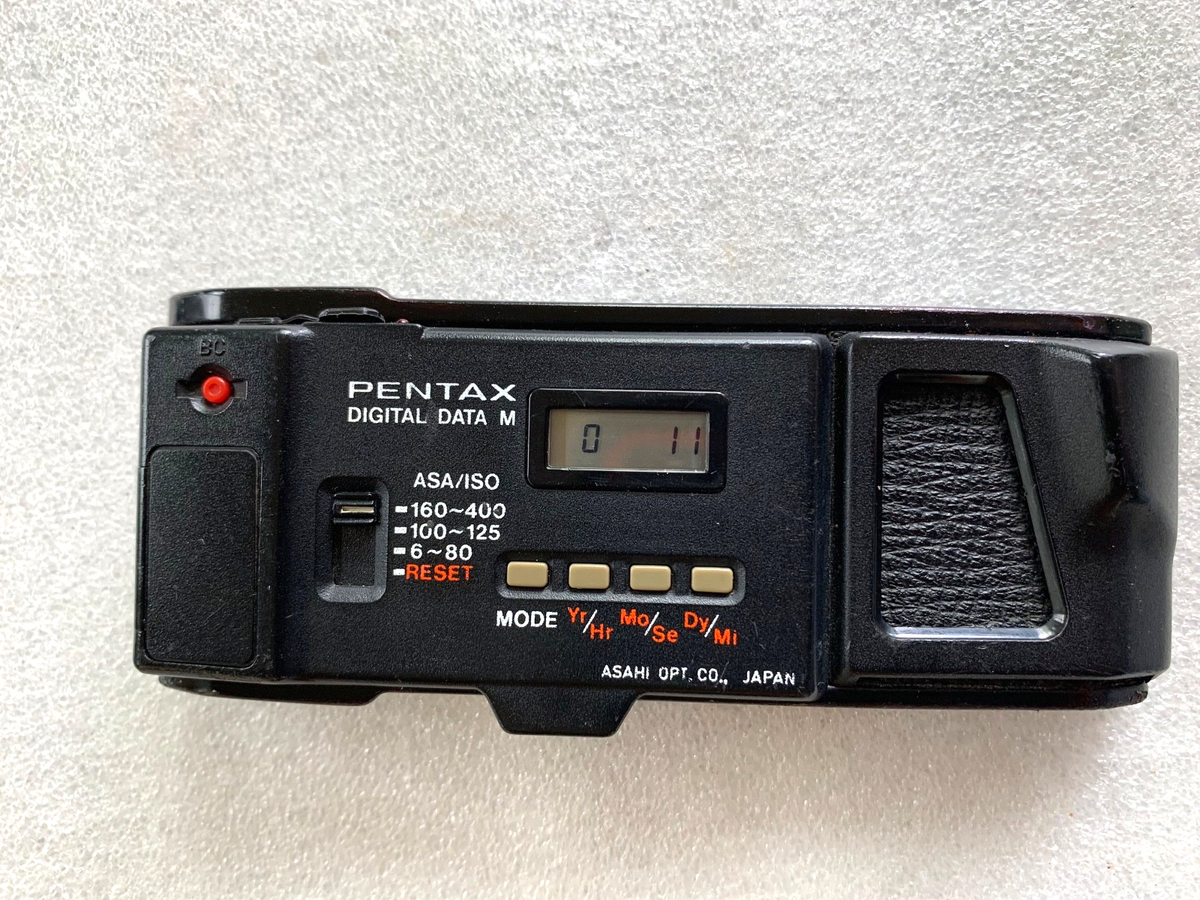 Pentax Film Camera Data Back M for ME/MV/Super/Program A-Tested | eBay