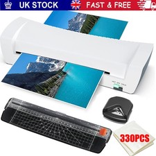 4 in 1 A4 Thermal Laminator Machine with 330 Laminating Pouches for School DIY
