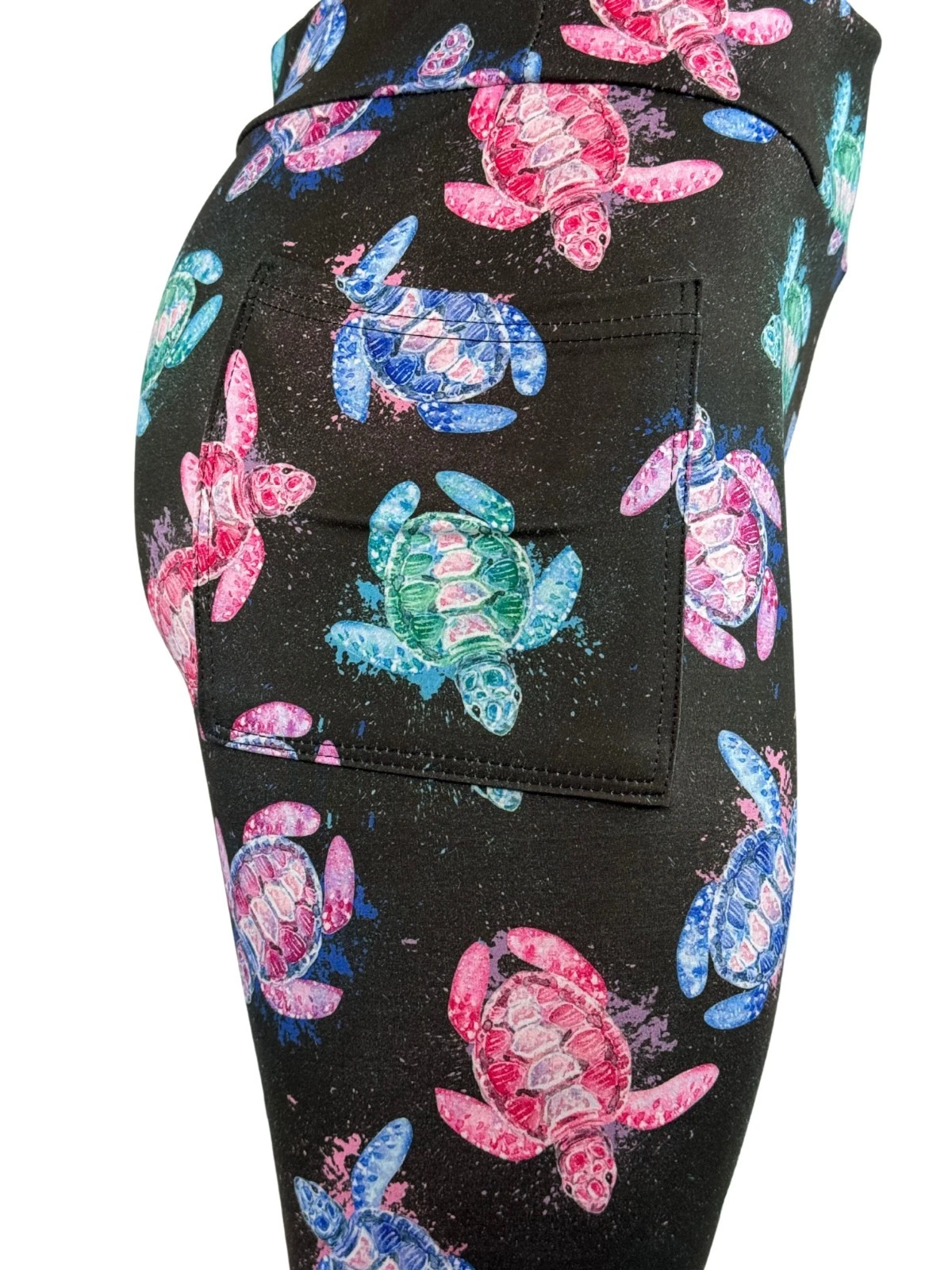 Haunted Mansion Colorful Wallpaper Leggings