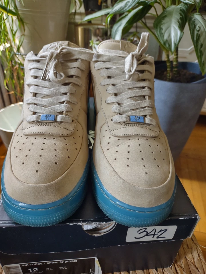 Nike Air Force 1 Supreme Kobe One Talla 12 Prueba de compra Foto 3 de 4