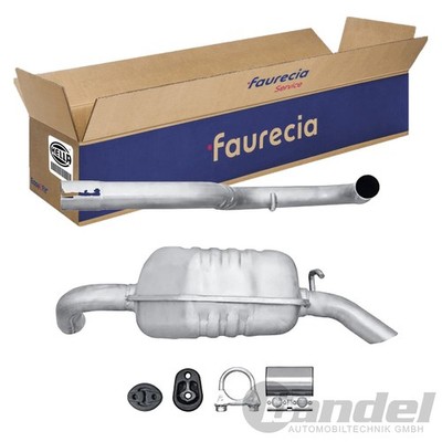ENDSCHALLDÄMPFER Easy2Fit MIT ANBAUTEILEN passend für FORD MONDEO | 8LD 366