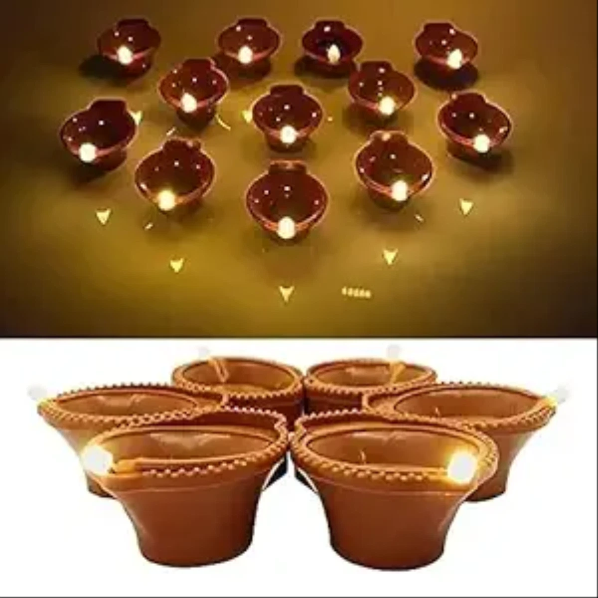 WORLD7 Led Light Water Sensor Diya No Electricity Needed Diwali