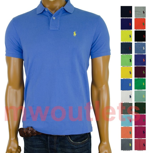 custom fit mesh polo shirt