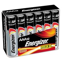 Energizer Max Alkaline Batteries Aaa 12 Batteries/pack E92fp12 on sale Energizer Max Alkaline Batteries Aaa 12 Batteries/pack E92fp12 on sale