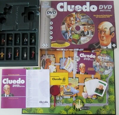 INNEN wie NEU: CLUEDO DVD! INTERAKTIVE Ausgabe des Klassikers! 100% VOLLSTÄNDIG! - Bild 1 von 4