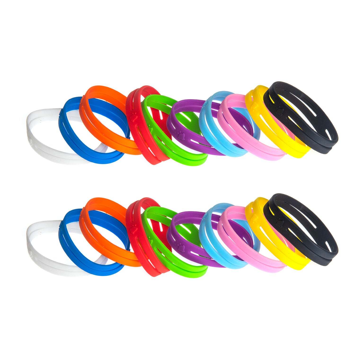 Grifiti Band Joes 4 inch Silicone Cross Bands H X Style Wrist Box Book Wrap 5 PK