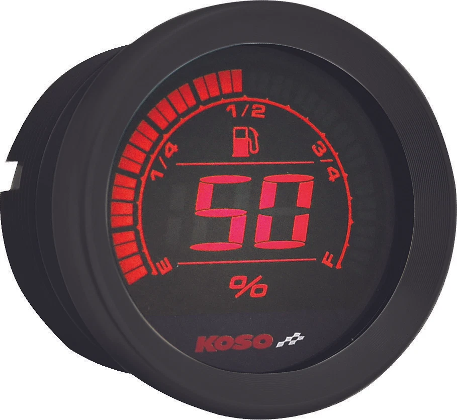 Harley-Davidson Street Glide Digital Gauge Cluster 2006-2013 KOSO BISEL NEGRO Foto 2 de 4
