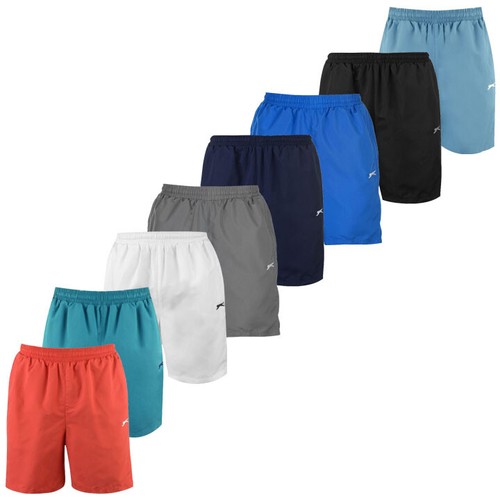 Bermudas / Shorts De Sport Slazenger - Taille S à 4XL - 100% Polyester - Lavable Machine - Neuf Avec étiquettes