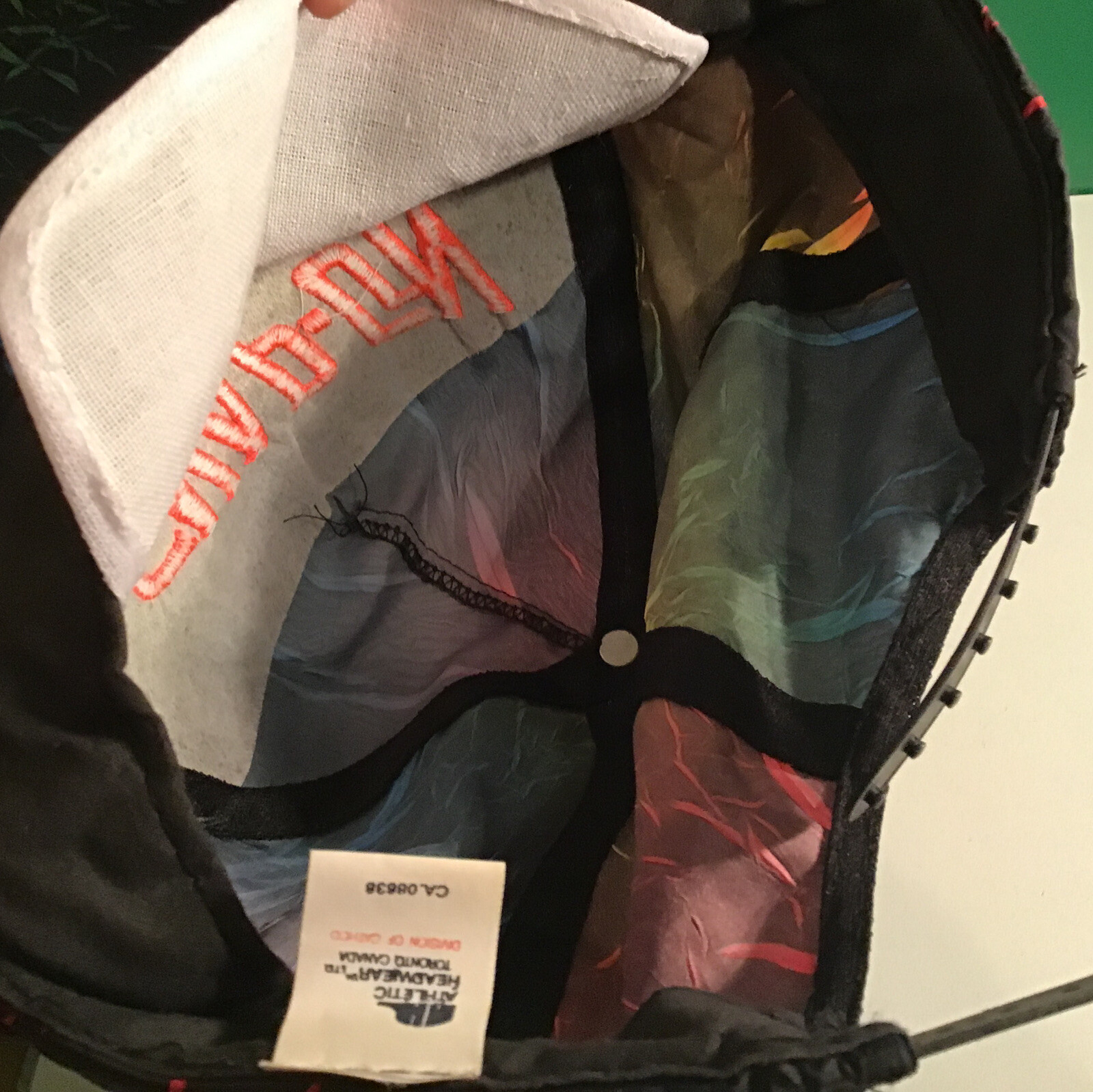 RARE Vintage SNAPON TOOLS Neon Snapback Hat SNAP ON… Gem