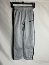 Nike Kids Grey Pants with Black Stripe