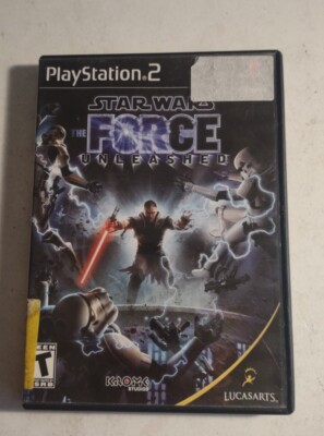 Star Wars: The Force Unleashed (Sony PlayStation 2, 2008) with Manual Book.