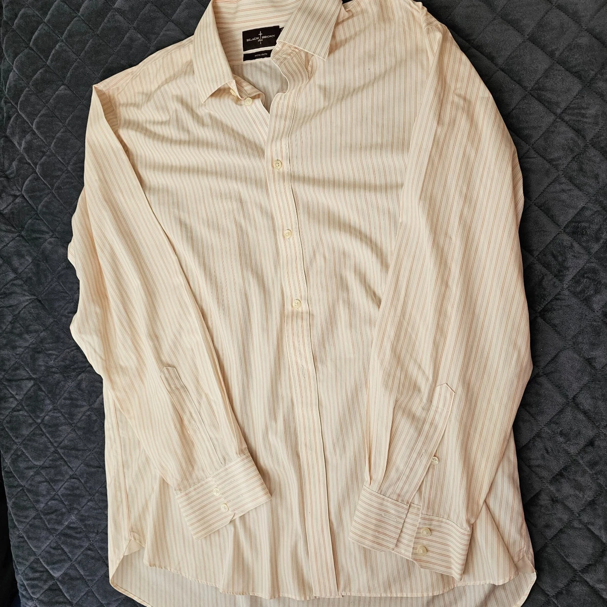 Black Brown 1826 Classic Fit Dress Shirts for Men for sale | eBay