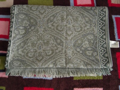 NWOT SIMPLY NOELLE VARYING SHADES OF GREEN 100% POLYESTER SCARF/WRAP 28'' X 76'' 