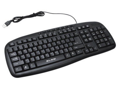 New Wired PC Computer Keyboard USB 112 Keys 1.5m Cable Black Lead QWERTY 961