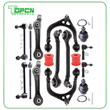 16pcs Front Upper & Lower Control Arm Suspension Kit For 2005-2010 Chrysler 300