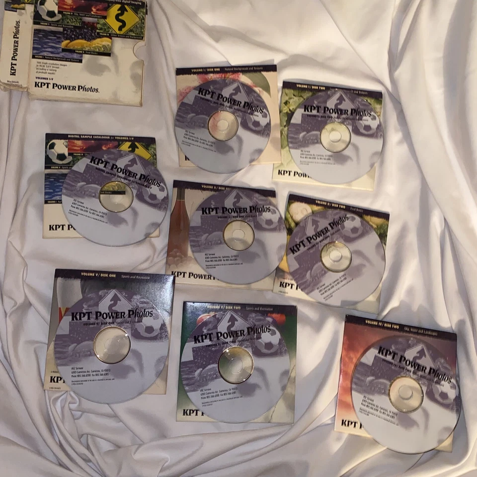 Kai's KPT Power Photos 3 Mac/Windows Software 8 CD Incompleted Missing one - Image 3 of 4