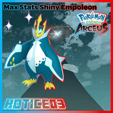 Pokemon Legends: Arceus Shiny Empoleon Max Stats