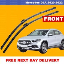 Front Windscreen 26" 19" Wiper Blades Set For Mercedes GLA 2020-2022