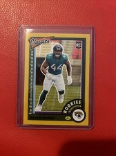 2022 Classics H2 Rookies Base Gold #185 Travon Walker /99 - Jacksonville Jaguars