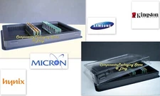 Memory Stick Tray Box Case for DDR DDR2 DDR3 DDR4 Long DIMM 20 fits 1000 DIMM's