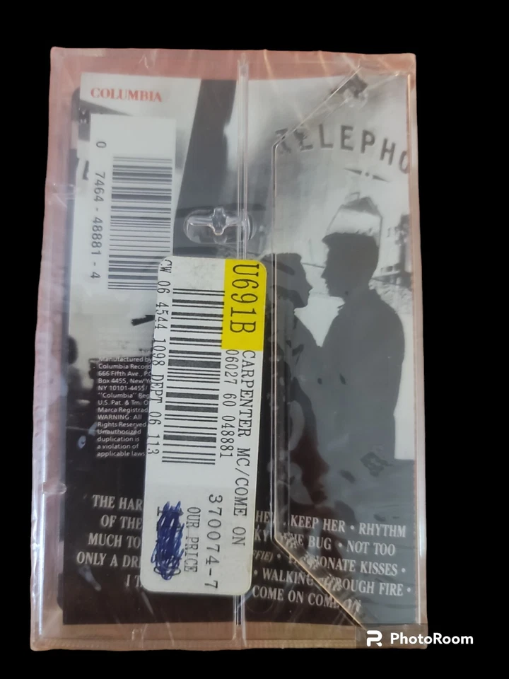 MARY-CHAPIN CARPENTER- Come On Come On- 1992 Cassette Columbia Records USA - Image 2 of 4