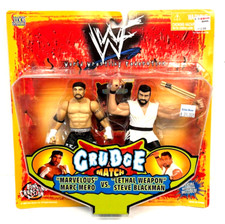 WWF JAKKS GRUDGE MATCH MARC MERO VS STEVE BLACKMAN WRESTLING FIGURE WWE