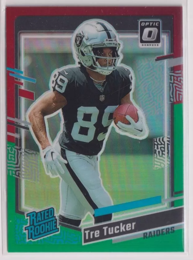 Tre Tucker trading card