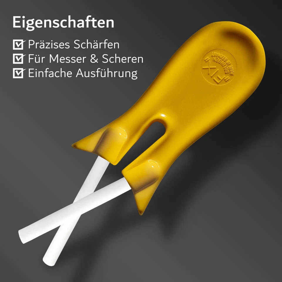 HESTENBERG Solingen Germany FIX Keramik Kreuzschleifer, Messerschärfer - Bild 4 von 4