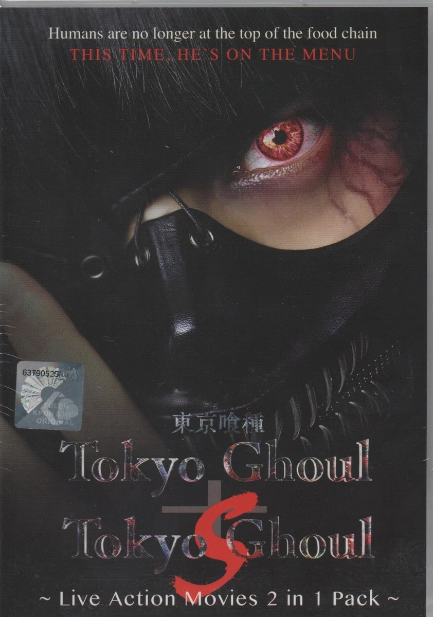 Japanese Movie DVD Tokyo Ghoul Tokyo Ghoul S Live Action Movie English Sub