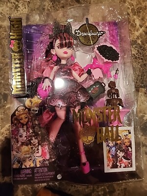 monster high draculaura doll in monster ball party dress Monster High Draculaura Doll in Monster Ball Party Dress Accessories 2023
