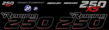 Mercury Racing 250XS New Style Cowling graphics kit 