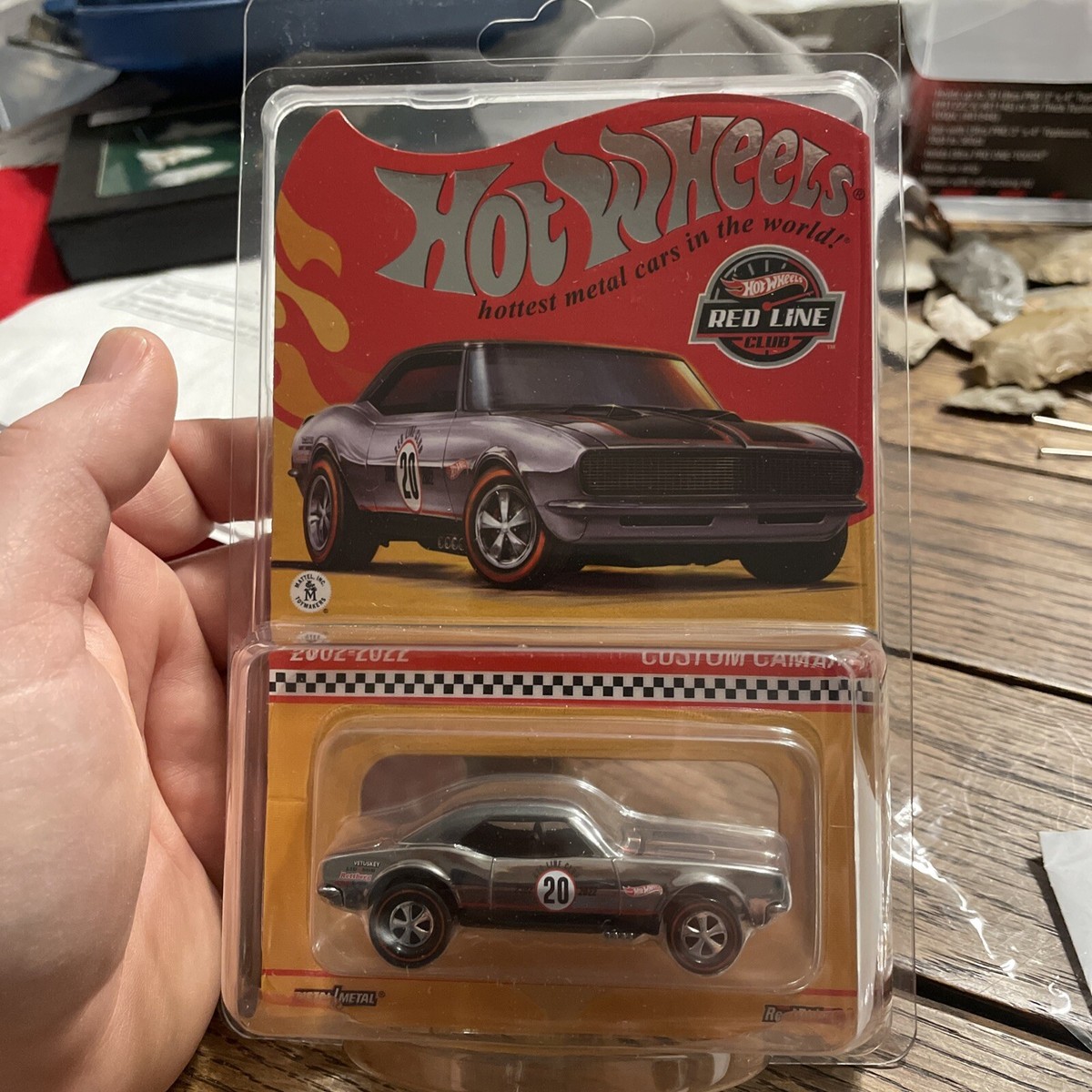 Hot Wheels RLC 2022 Exclusive 1967 Custom Camaro 20TH Anniversary