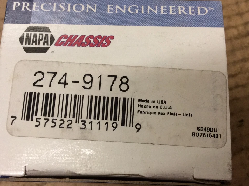 NOVO NAPA 274-9178 Bucha de Montagem em Rack e Pinhão Direita - Imagem 2 de 4