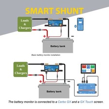 Victron Smart Shunt 500A Battery Monitor - M10 Smartshunt SHU050150050 - Express — image 3