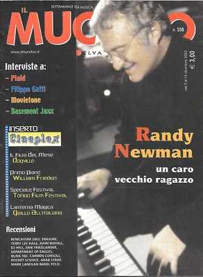 Il Mucchio Selvaggio N. 558 2003 Cineplex 3 Randy Newman Plaid Movietone