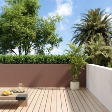 Outdoor PVC Bamboo Mat Garden Fence Privacy Screen Border Panel Wall Privacy