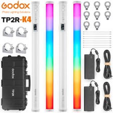 Godox TP2R-K4 33W 60cm RGBWW Pixel LED Video Photography Tube Light 2000K-10000K