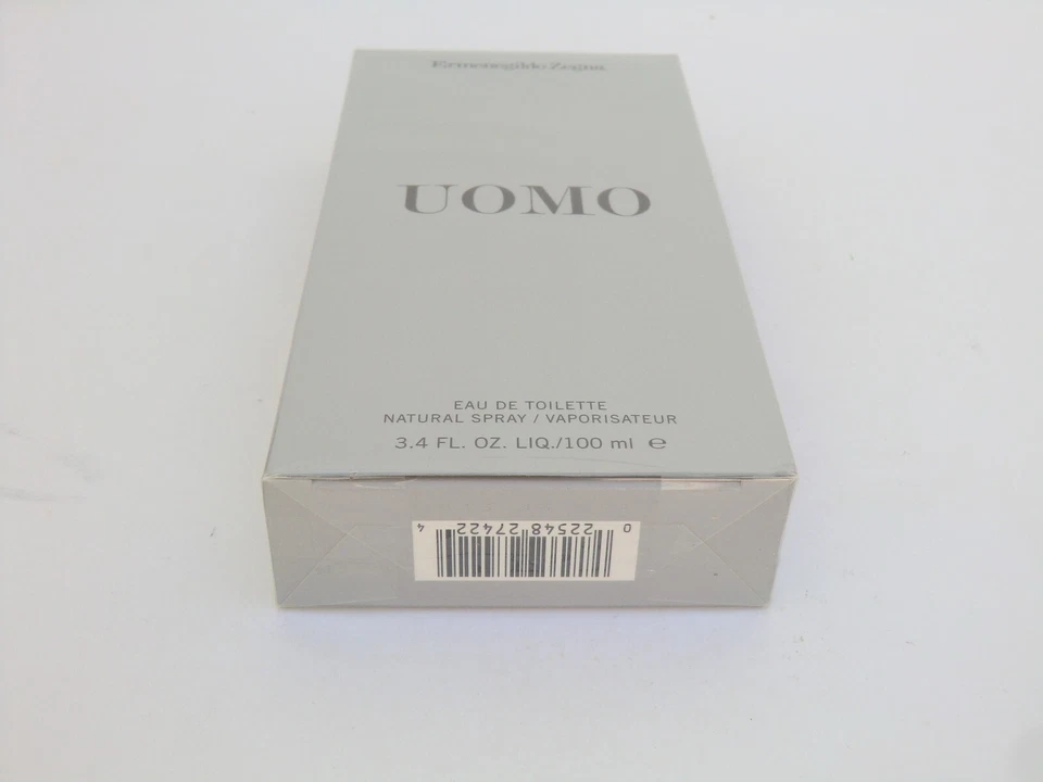Ermenegildo Zegna UOMO Men's EDT Nat Spray 100ml - 3.4 Oz BNIB Retail Sealed OVP - Bild 2 von 4