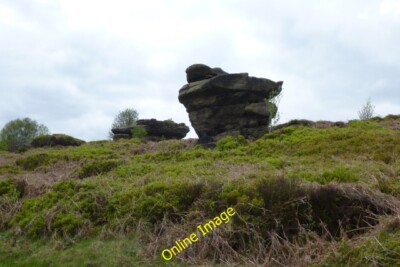 Foto 6x4 Felsformation Warsill Brimham Rocks hat eine große Anzahl Bala c2014